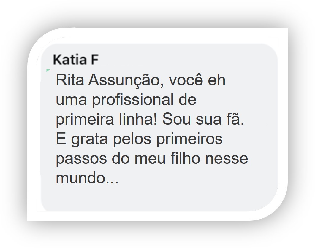 Depoimento via WhatsApp